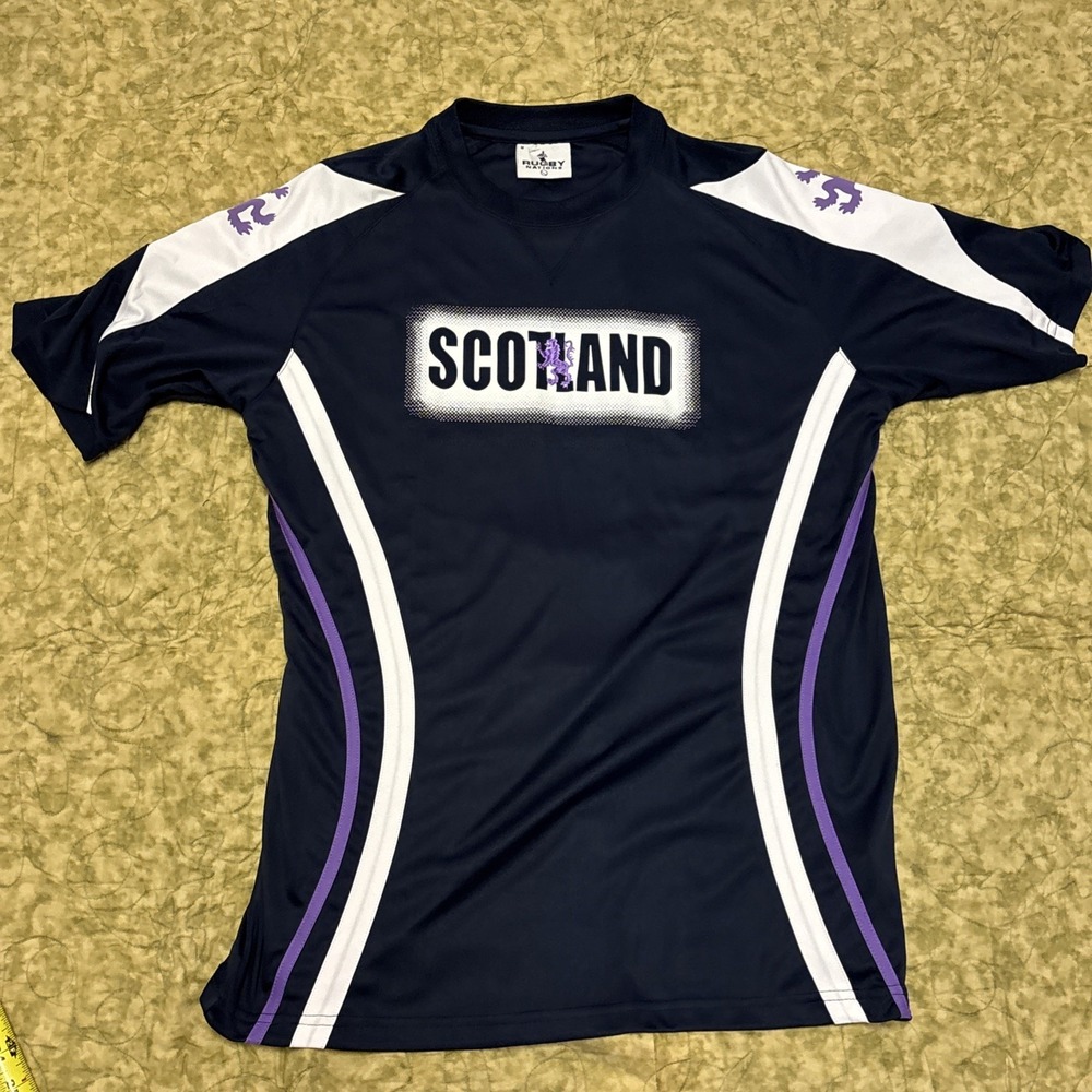 Rugby Nations Scotland National Team Rugby Jersey Shirt Mens Medium NEW